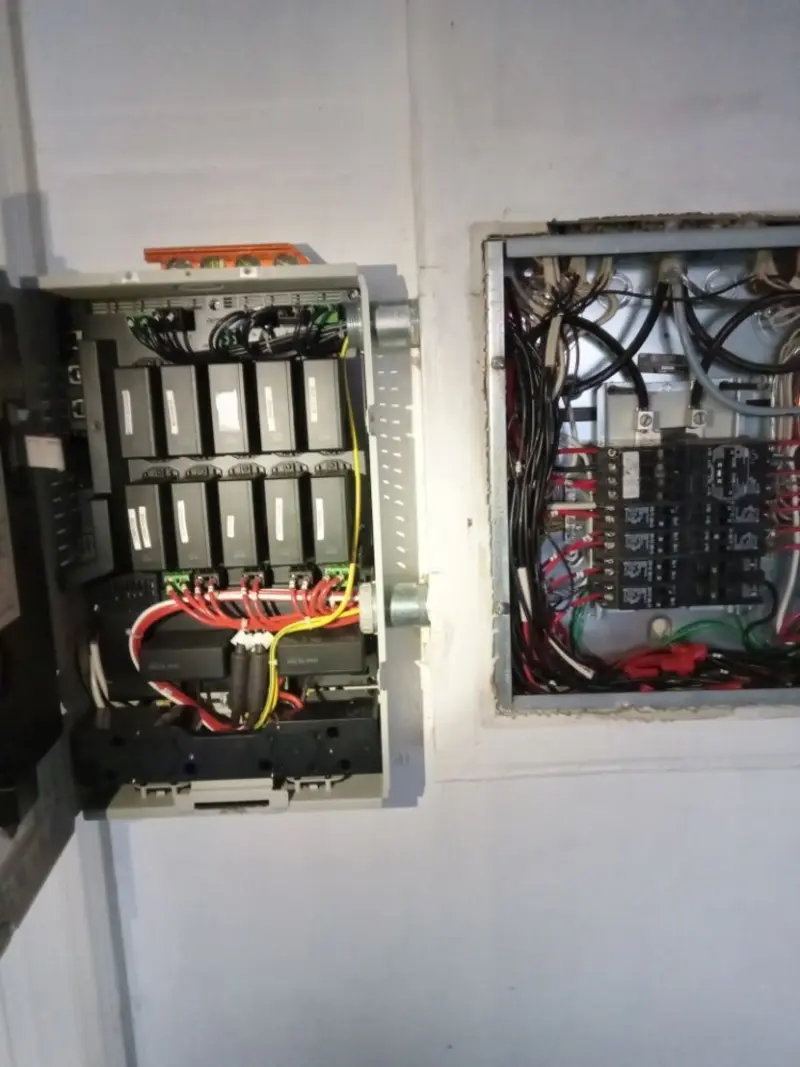 Electrical panel upgrade completed for Commercial Electrician Services in Beaver Dam